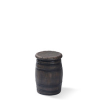 Stuhl, Hocker in Barrique-Fass Optik, H55cm, Ø 40 cm, aus Kunststoff