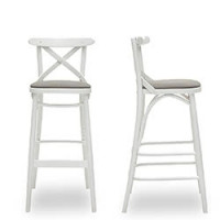 Bugholz-Barhocker "BBH-BST-8810-2"