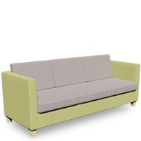 Loungesofa "Cubio" (3-Sitzer-Sofa)