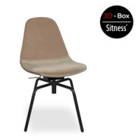 Sitness "Paris 1.0" mit Loft-Metallgestell, dreh- & höhenverstellbar