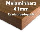 Melaminharz Tischplatte 41mm mit ABS Kante