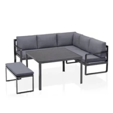 KETTLER® OCEAN – Casual Dining Eckset für stilvolle Outdoor-Momente