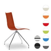 Drehstuhl mit Metallgestell "Zebra-BiColor - 2611"