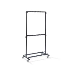 Garderobenständer, fahrbar, 1m, mit Haken Garderobenständer, fahrbar, 1m, mit Haken