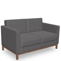 Sofa "Sevilla" (2-Sitzer) mit Holzrahmen